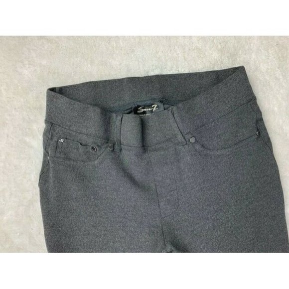 Seven 7 Womens Size M Pull On Knit Pants Jegging Skinny Stretch Mid Rise… - Picture 2 of 4